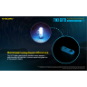 Фонарь NITECORE TIKI GITD BLUE OSRAM P8 20797